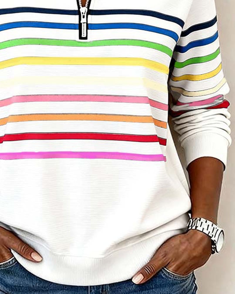 Renova Stripe Sweater - zacht en moeiteloos te dragen
