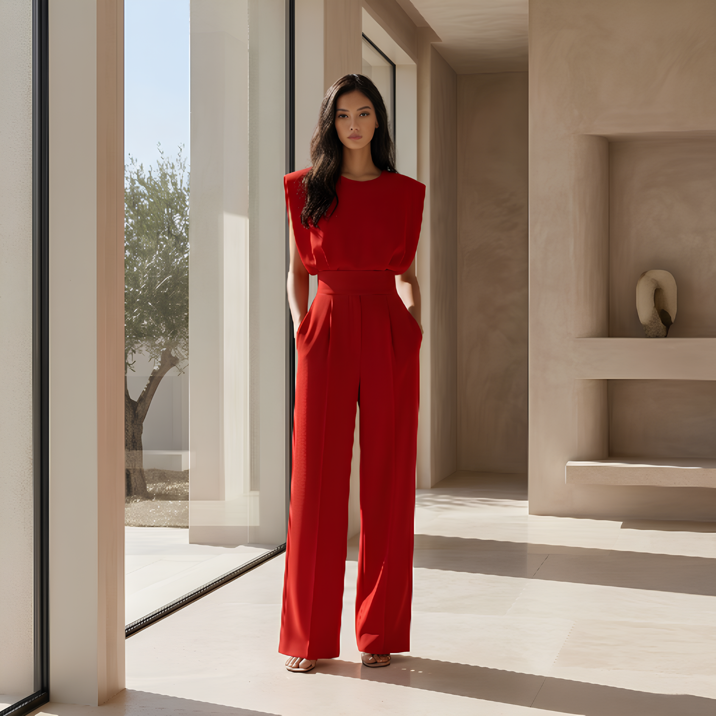 Avéline Flow Jumpsuit | Elegant comfort in één outfit